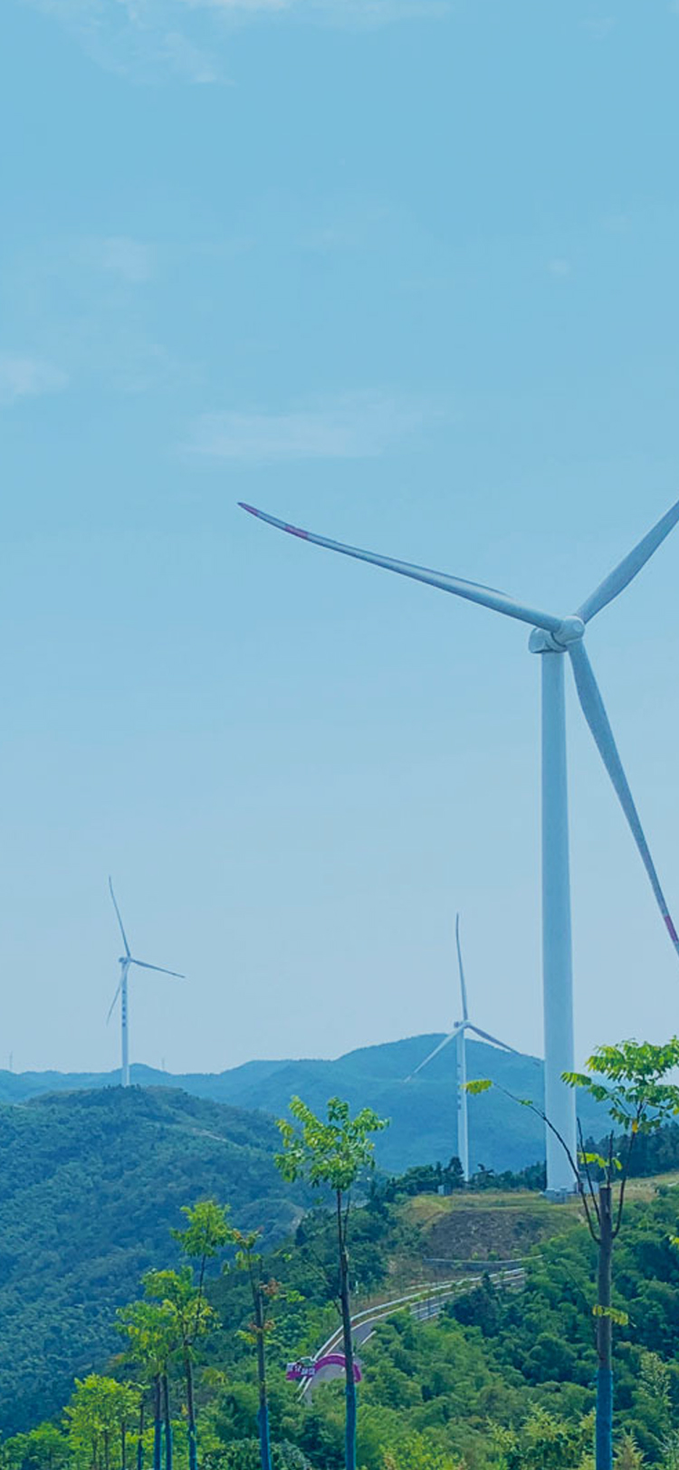 湖北石首桃花山风电场